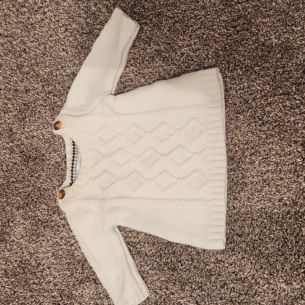 Baby Girl Knit Sweater - Newborn